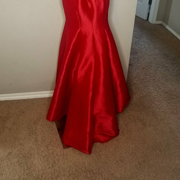 Formal Red Gown - Picture 6 of 7